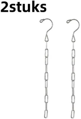 Immagine prodotto di Stendibiancheria lungo - ganci per vestiti - multifunzionale - 50 cm - acciaio inossidabile - argento