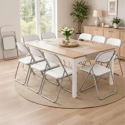 Produktbild von Antenore - Set Stühle, Weiß, 10 Stühle
