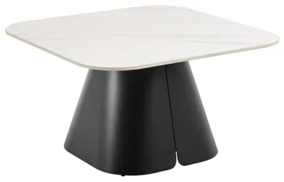 Productafbeelding van Salontafel Valsta Keramiek Wit Unico 80cm - Giga Living