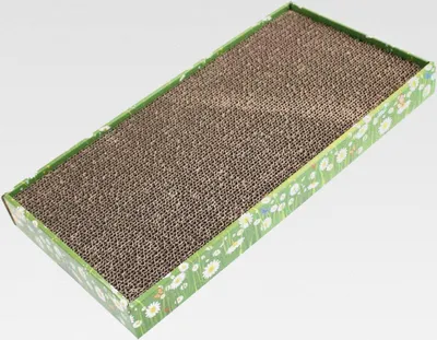 Produktbild von Kratzbaum Pappe Katzenminze, 48 x 25 x 5 cm