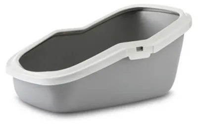Produktbild von Savic Aseo, Katze, Offene Katzentoilette, Grau, Weiß, 560 mm, 390 mm, 275 mm