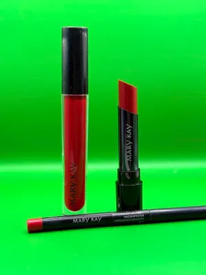 Produktbild von SET ROCKSTAR Lippenstift + ICONIC RED Gloss + RED Lip Liner