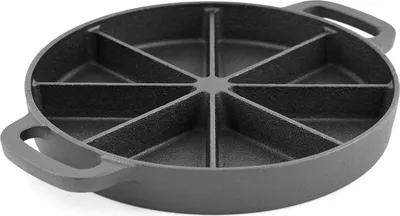 Produktbild von Gusseiserne Maïsbroodpfanne mit 8 Grillzonen - Ideal zum Grillen, Backen und Servieren