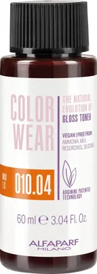 Zdjęcie produktu dla Alfaparf Milano Colour Wear Gloss Toner 010.04 60ml