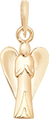 Produktbild von Moderner 9 Karat (375) Gold Damen - Anhänger - 28mm*11mm; TRS23712
