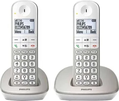 Produktbild von Philips Xl4902s Schnurloses Festnetztelefon Silber One Size / EU Plug 220V Silber One Size