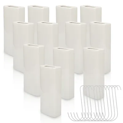 Produktbild von TolleTour Luftbefeuchter Heizung 12er Set 400ml Keramik Set Heizkörper Verdunster Verdampfer