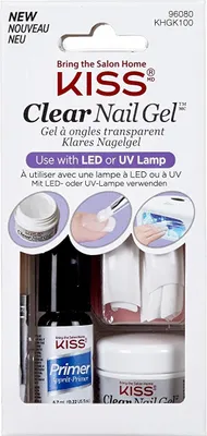 Produktbild von KISS | UV gél na predlžovanie nechtov - 5 ml - Transparentný - Sada s nástrojmi na manikúru