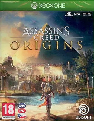 Zdjęcie produktu dla Ubisoft Assassin's Creed Origins, Xbox One, Xbox One, od 17 lat