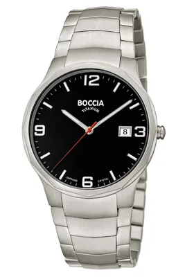 Produktbild von Boccia Herren Armbanduhr Classic 3656-02 Titan