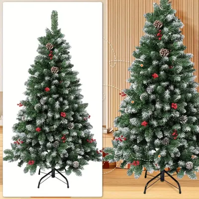 Obrázek produktu pro Umělý vánoční stromek - Umělý stromek - Vánoční stromek - Umělý strom - Realistický vánoční stromek - 120 cm