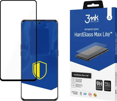 Produktbild von 3mk Display Gehärtetes Glas HardGlass Max Lite für Oppo Reno8 T 5G 0,3mm 9H