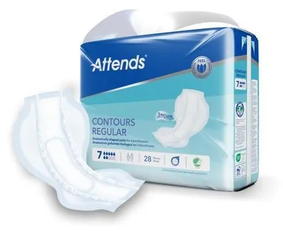 Produktbild von Attends Contours Regular 7 Vorlage 4X28 St