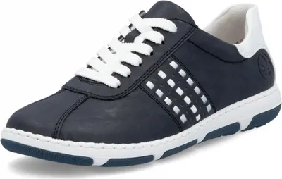 Zdjęcie produktu dla Sportowe sznurowane buty Rieker w kolorze niebieskim