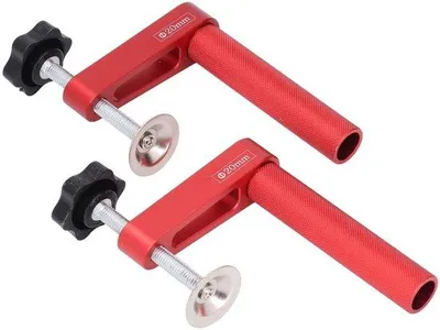 Produktbild von Aluminium Houtbankklem 20 Mm - Slijtvast - Gemakkelijk te Vergrendelen - Siliconenpads