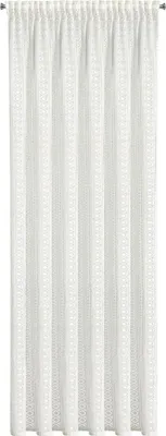 Zdjęcie produktu dla EUROFIRANY | Zasłona - Zasłona - 140 x 250 cm - koronka - biały