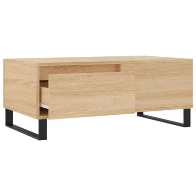 Produktbild von vidaXL Couchtisch Sonoma-Eiche 90x50x36,5 cm Holzwerkstoff