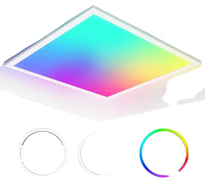 Immagine prodotto di Pannello luminoso a LED, dimmerabile, con cambio di colore, versatile, 28W