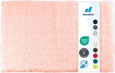 Produktbild von Badematte Sky rutschhemmend & schnell trocknend Rosa 80x150 cm
