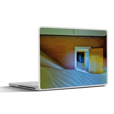 Produktbild von MuchoWow® Laptop Aufkleber Sticker Cover Sand - Wüste - Tür - Architektur 30x21 cm - Sticker für Laptop - Selbstklebend