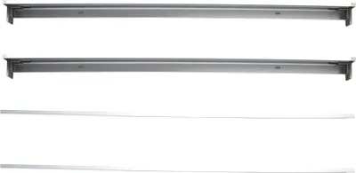 Produktbild von SLV LED Panel I-Vidual 600x600 DL silber + Aufbaurahmen 35W 3450lm UGR<22 830 warmweiß 3000K mit Netzteil
