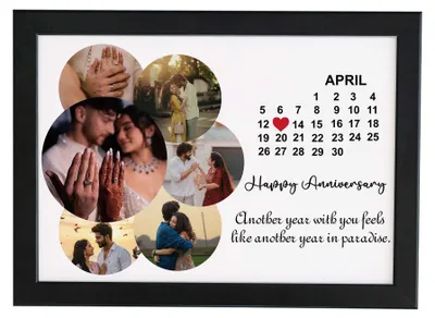 Obrázok produktu pre Personalizovaný kalendár s fotografiami na výročie – pre manželku – na Valentína