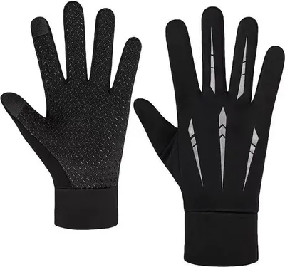 Produktbild von Paar Winterreithandschuhe mit Touchscreen-Funktion, Samtfutter, warm, rutschfest, für Herbst und Winter