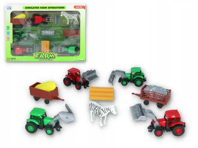 Produktbild von Gazelo Bauernhof Fahrzeug Set für Kinder