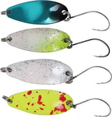 Produktbild von Paladin Trout Spoon 2,7cm 2,0g - Blinker für Forellen, Farbe:blau-schwarz/silberfarben