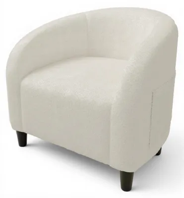 Productafbeelding van GarveeHome loungestoel met linnenlook, relaxstoel voor de woonkamer