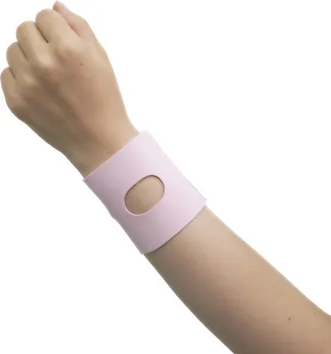 Produktbild von INF Sport Handgelenkstütze für Fitness und Verletzungsheilung Rosa M