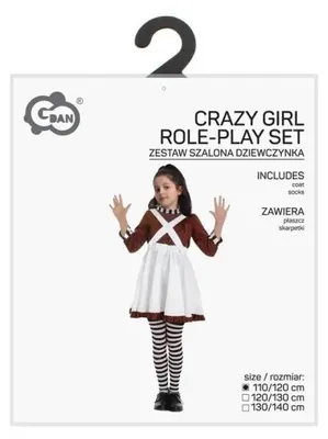 Zdjęcie produktu dla Stój dla dzieci Szalona Dziewczynka 110/120cm - Godan