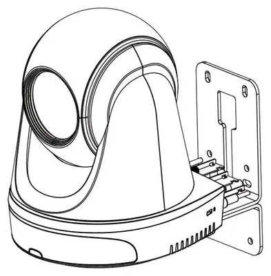 Imagen del producto de Soporte de pared AVer 60S5000000AC, color , marca AVer, compatible con modelos DL30 / DL10, dimensiones: 144 mm x 246 mm