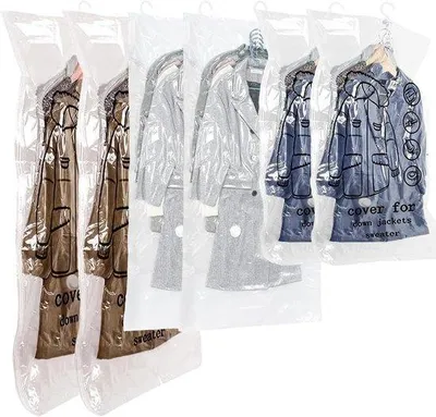 Image de Sacs sous vide pour vêtements, peu encombrants, 110 x 70 cm, 90 x 70 cm, 135 x 70 cm