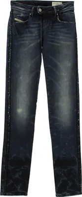 Produktbild von 27480 Diesel, Nevy, Damen Jeans Hose, Stretchdenim, blue destroy galon, W 24 L 34
