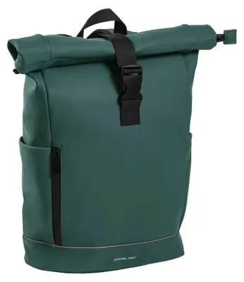 Produktbild von Daniel Ray Rolltop-Rucksack Laptoprucksack Highlands mit gepolstertem Rücken - PolyurethanRollrucksack Fahrradrucksack mit Laptopfach in Petrol