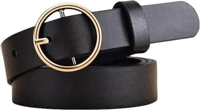Produktbild von Gürtel VI-8285 - Eleganter Damengürtel in Schwarz KP8285