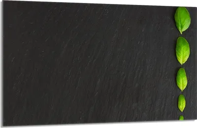 Produktbild von Herdabdeckplatte 80x52cm 1-teilig Glaskeramikkochfeld-Abdeckung Spritzschutz, Schiefer Basilikum