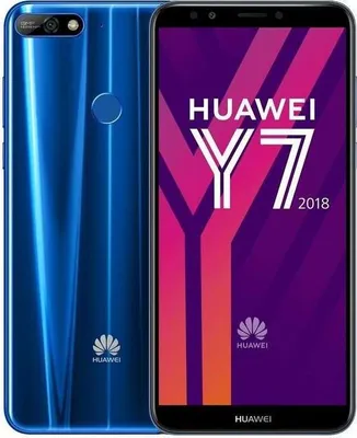 Produktbild von Huawei Y7 2018 Smartphone Single Sim LDN-L01 16GB Blue Neuversiegelt