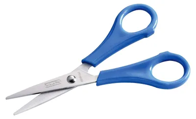Produktbild von Bastelschere für Linkshänder, spitz, blau