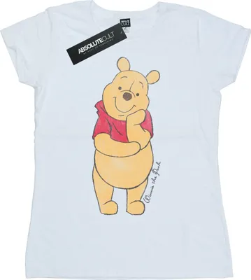 Image de Winnie l'ourson - T-shirt pour femme BI1715 (XL) (Blanc)