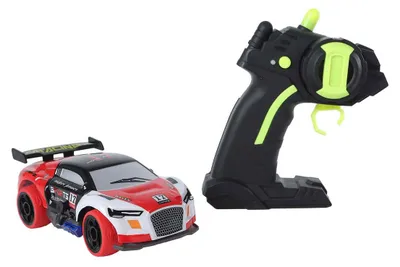 Obrázek produktu pro RC závodní autíčko se světlem 2,4GHz červené 13cm - autíčko na dálkové ovládání