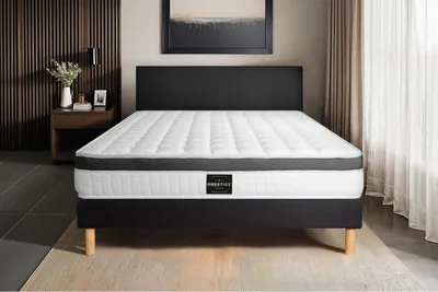 Productafbeelding van Matras- en lattenbodemset, 200x200 cm - Superior