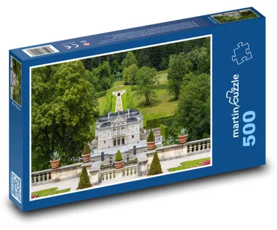 Obrázek produktu pro Puzzle 500 Linderhofský palác a zahrady - martinpuzzle