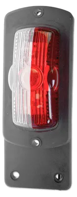 Produktbild von Umrissleuchte rot-weiß | 12V/24V | Positionsleuchte einzeln