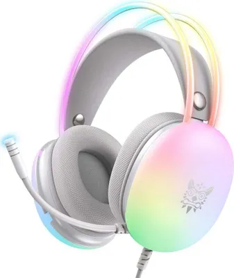 Obrázok produktu pre Onikuma X25, Kábel, 20 - 20000 Hz, Hranie, 512 g, Slúchadlá s mikrofónom, Biela