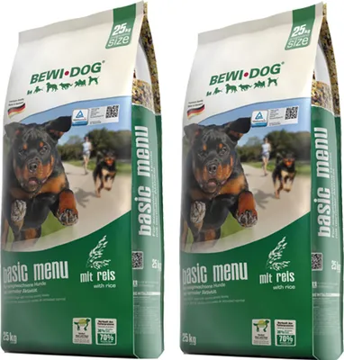 Produktbild von Bewi Dog Basic Menu 2 x 25 kg