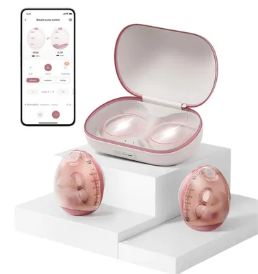 Immagine prodotto di Tiralatte portatile Momcozy Air 1, doppio