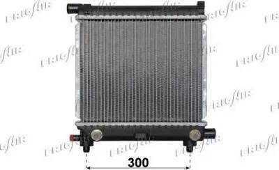 Produktbild von FRIGAIR 0106.2088 Kühler Wasserkühler Motorkühler passend für MERCEDES-BENZ 190 (W201) Stufenheck (W124) W124 T-modell (S124)
