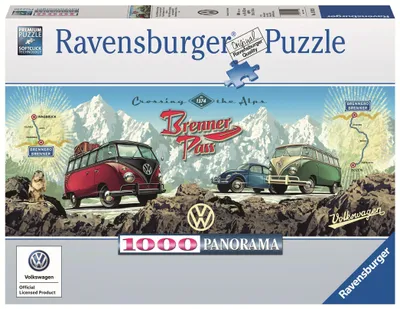 Produktbild von Mit dem VW Bulli über den Brenner Ravensburger 15102